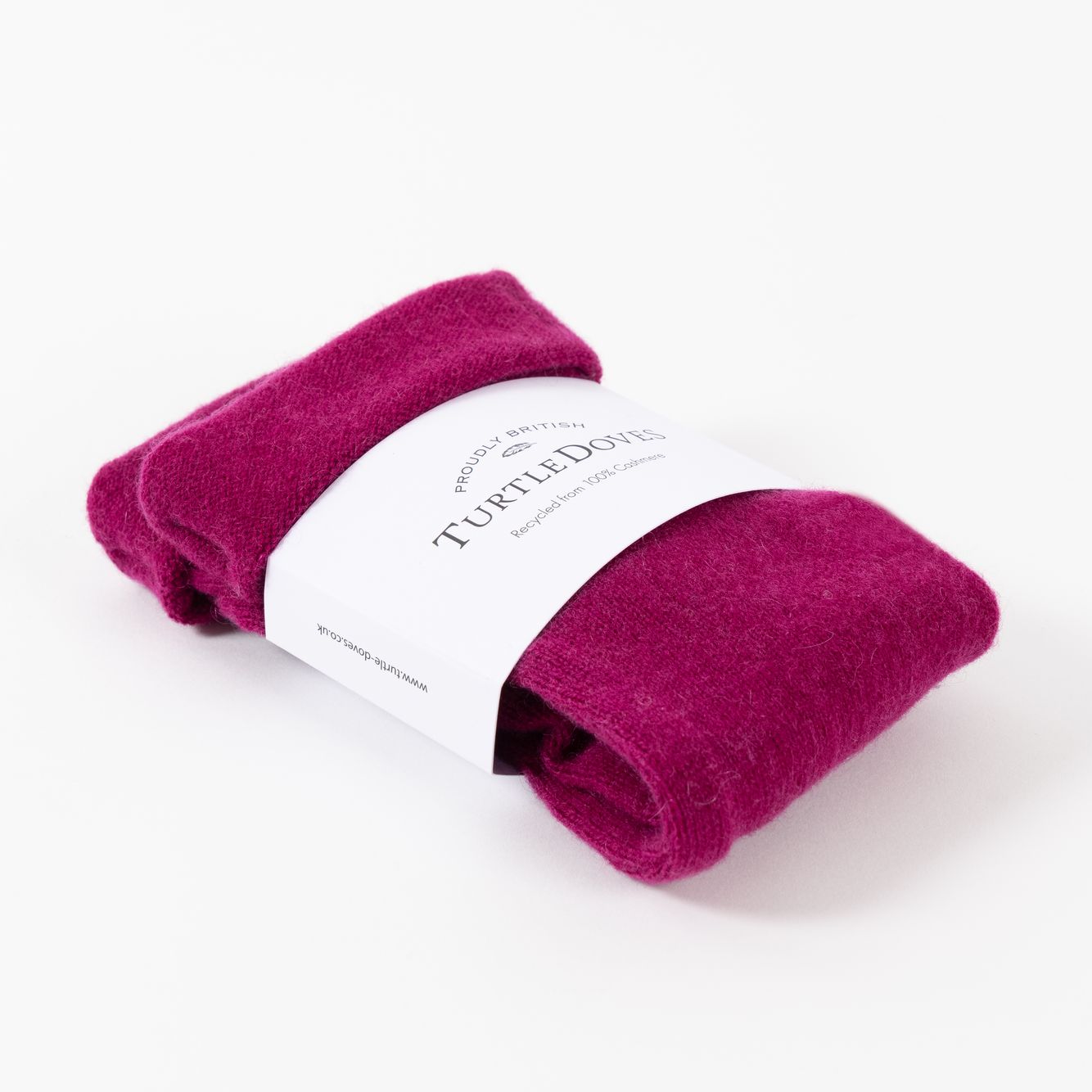 Cashmere Fingerless Gloves - Navy