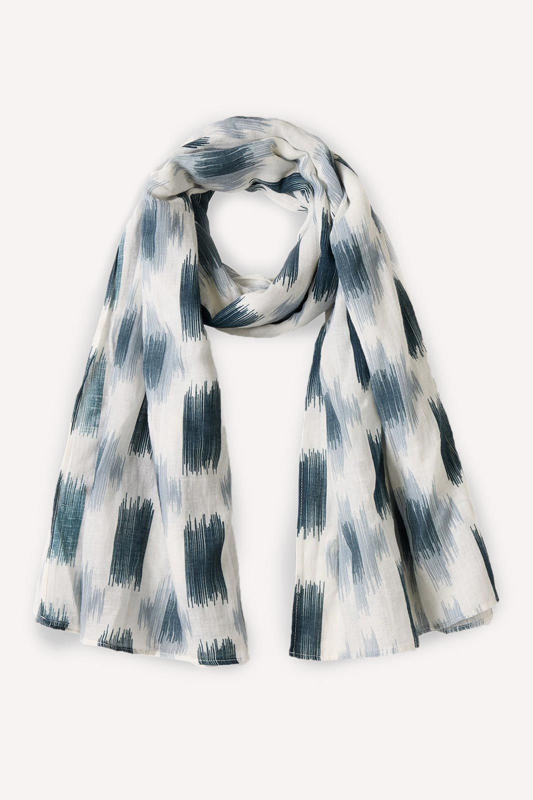 Lightweight Linen Blend Scarf