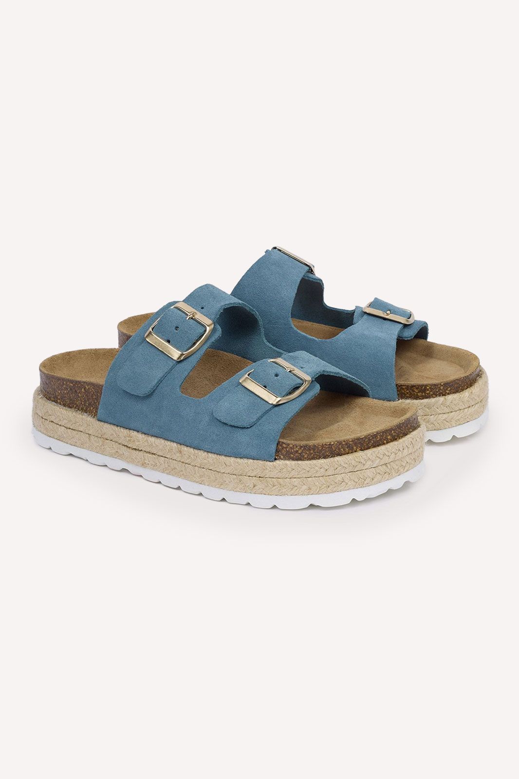 Double Buckle Sandals