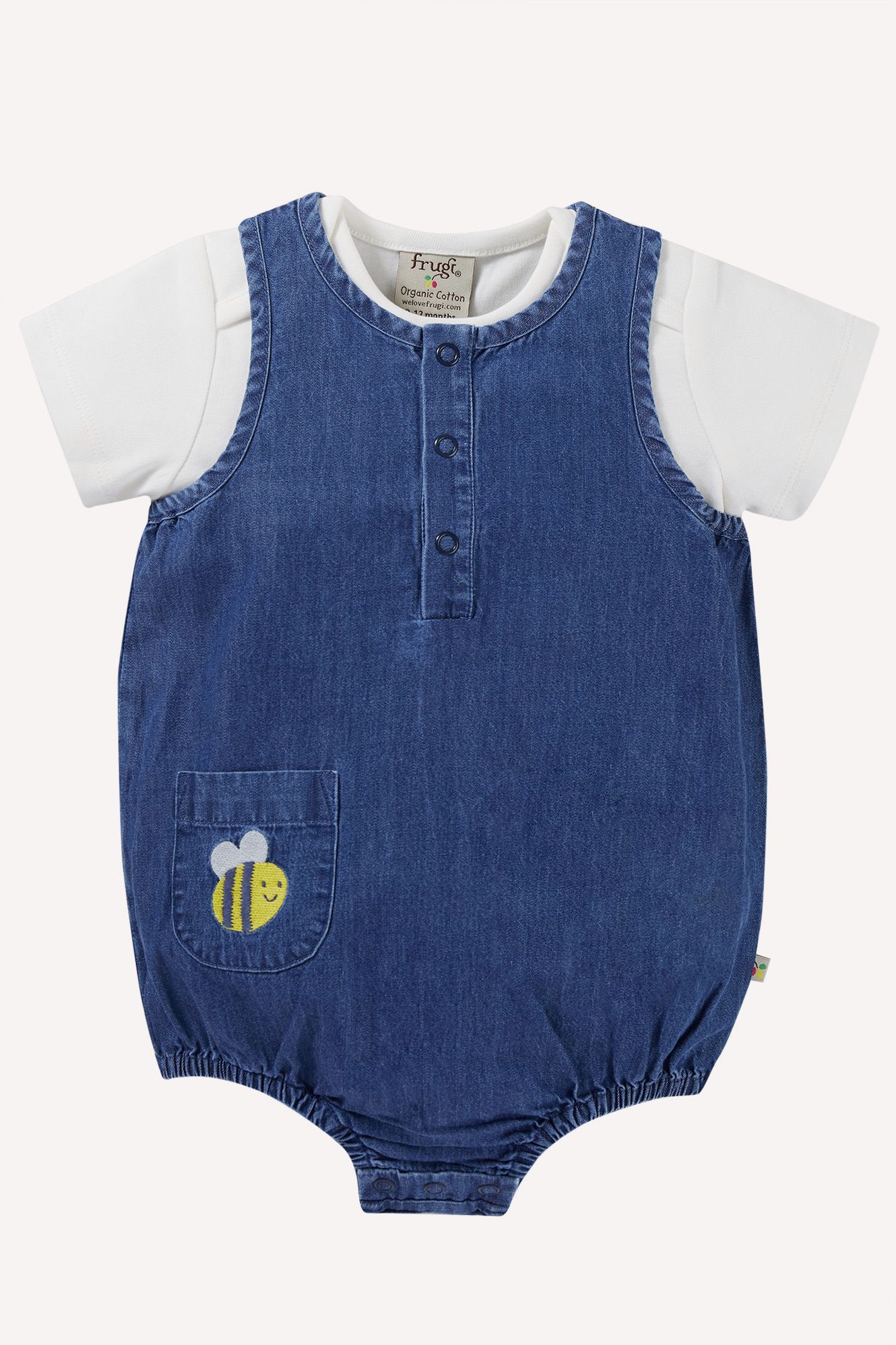 Cadgwith Chambray Romper Outfit