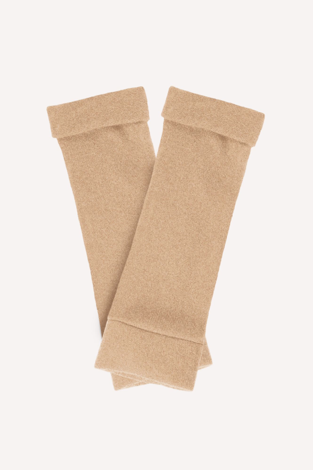 Cashmere Signature Fingerless Gloves