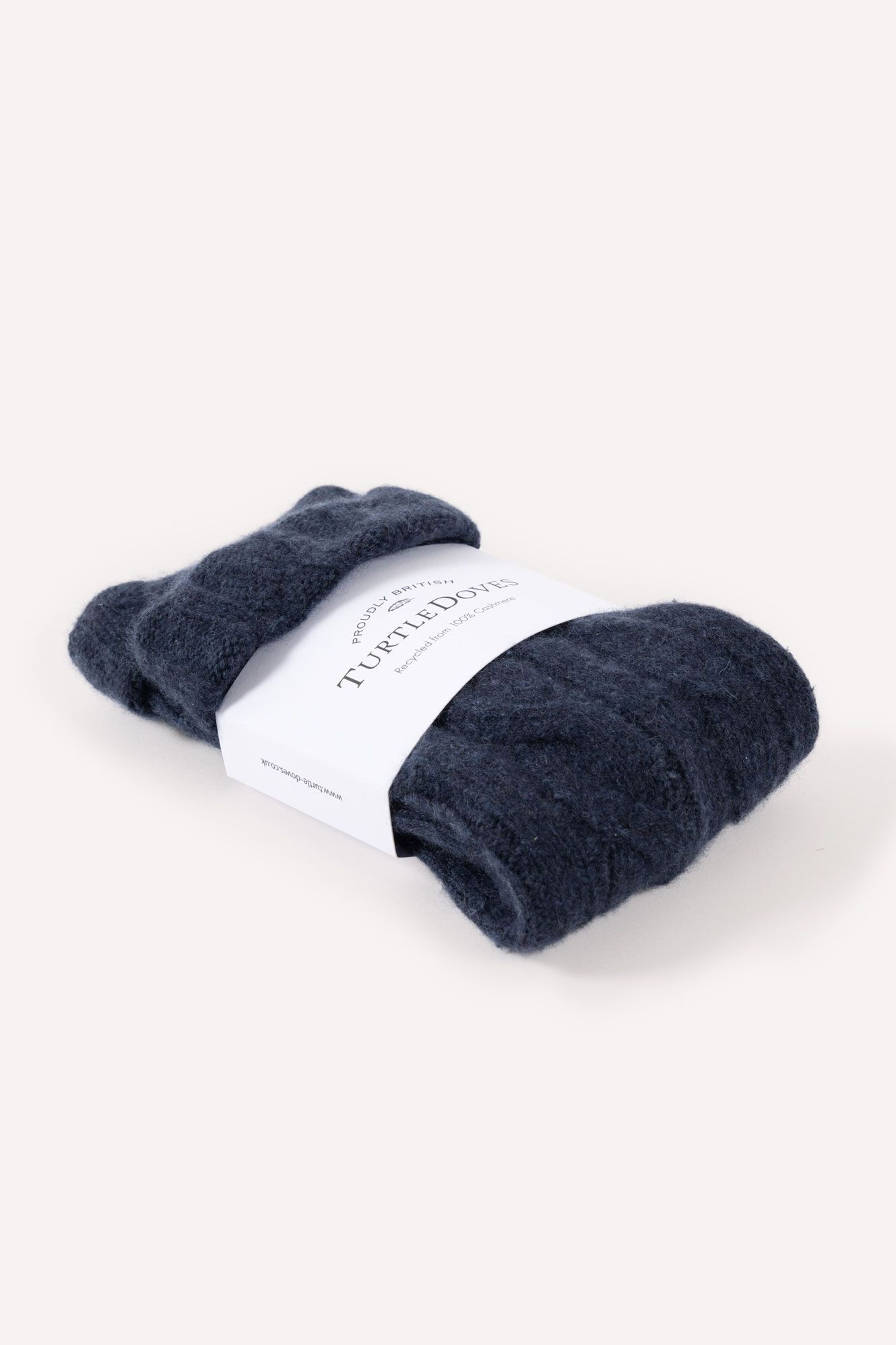 Cashmere Cable Fingerless Gloves