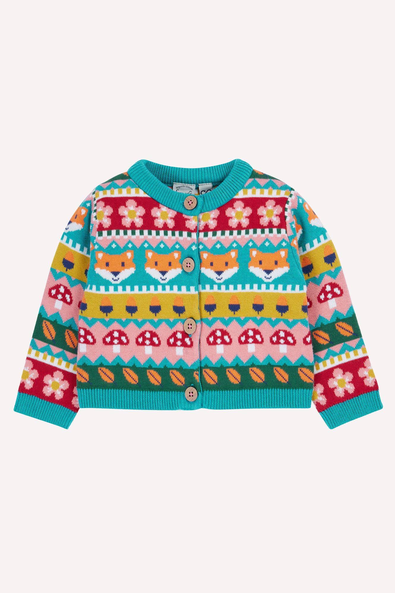 Kid's Robyn Fairisle Cardigan