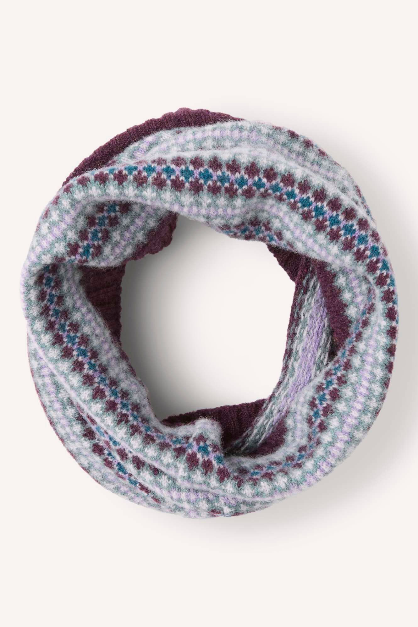 Lambswool Fair Isle Snood