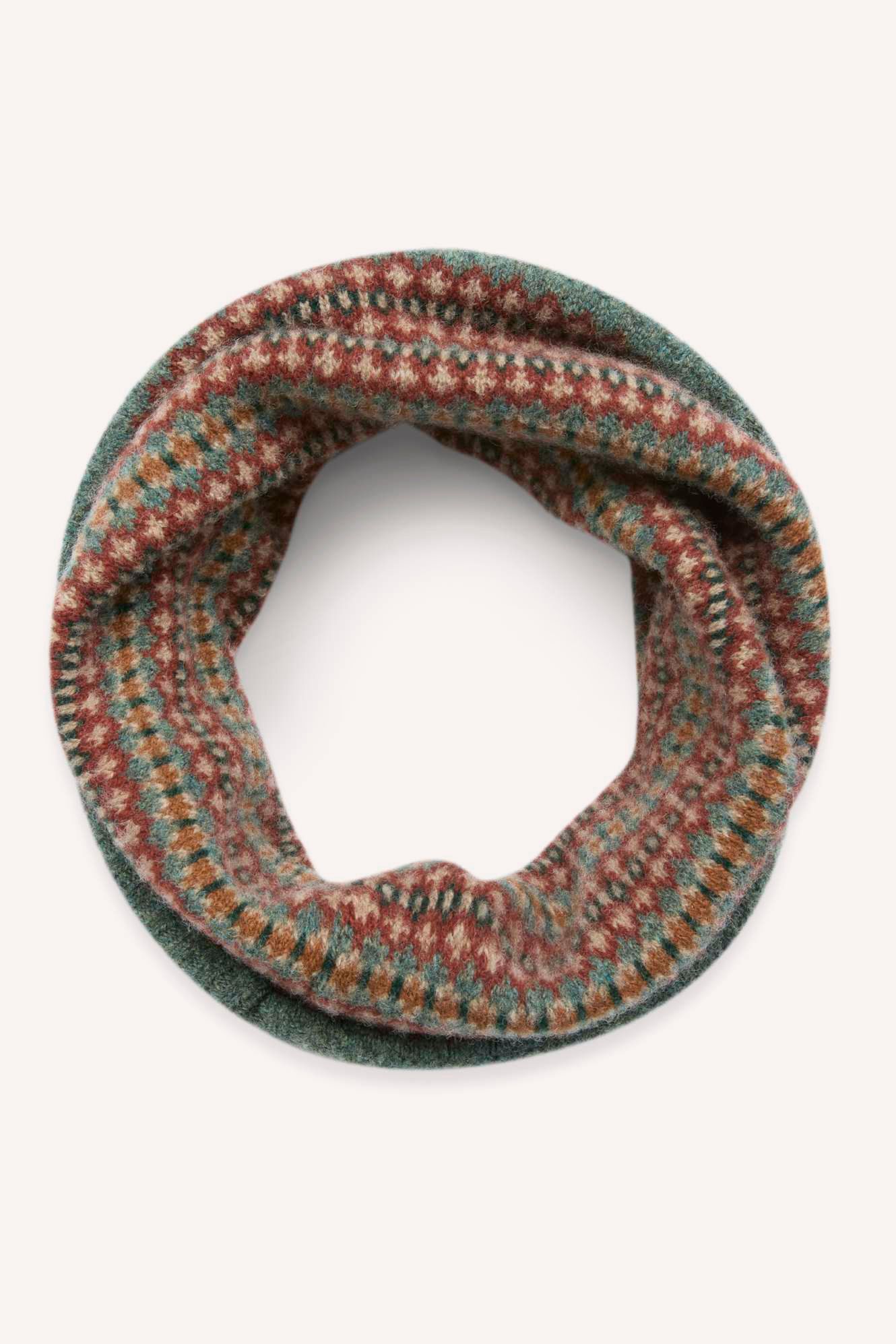 Lambswool Fair Isle Snood