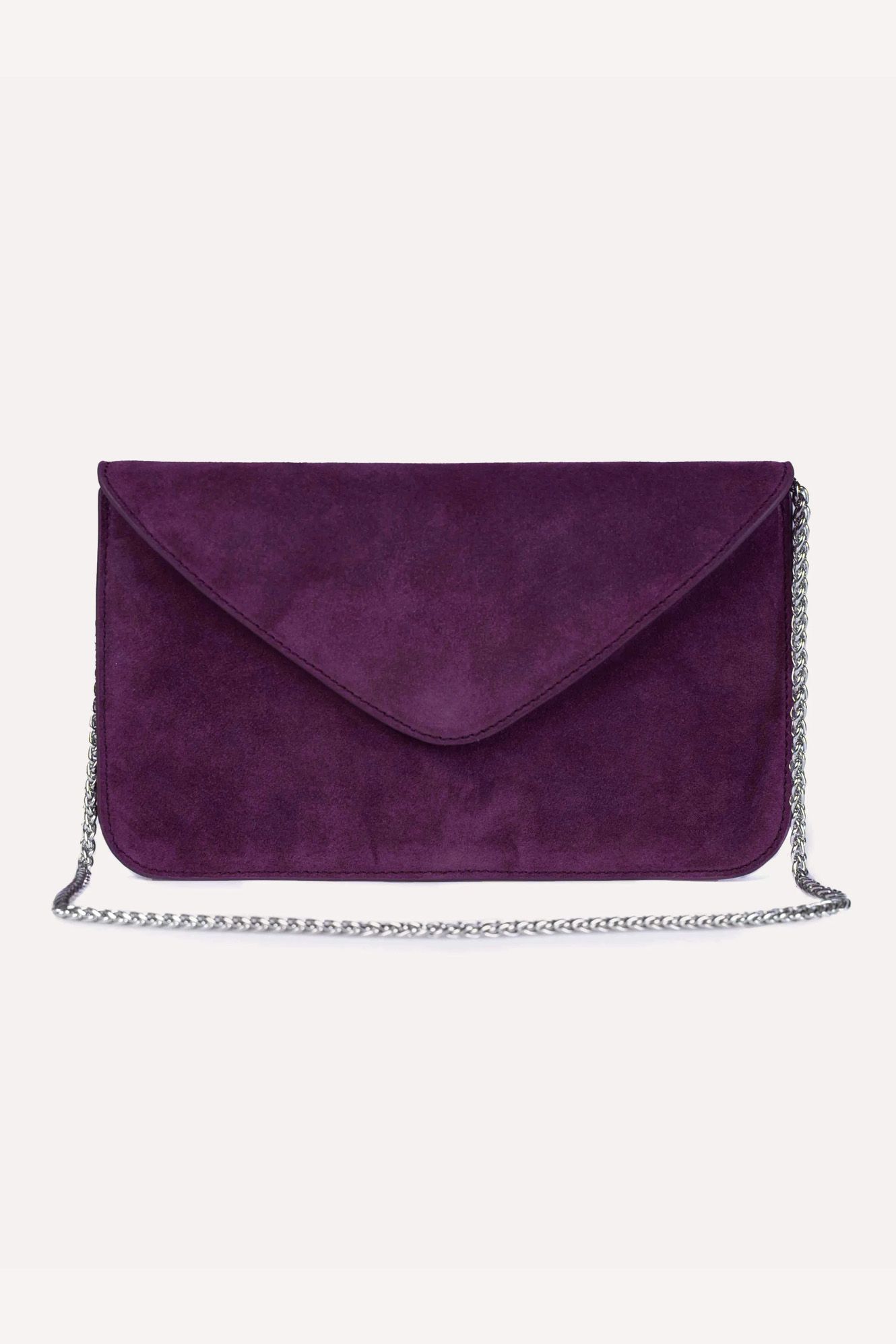 Emmeline Suede Clutch Bag