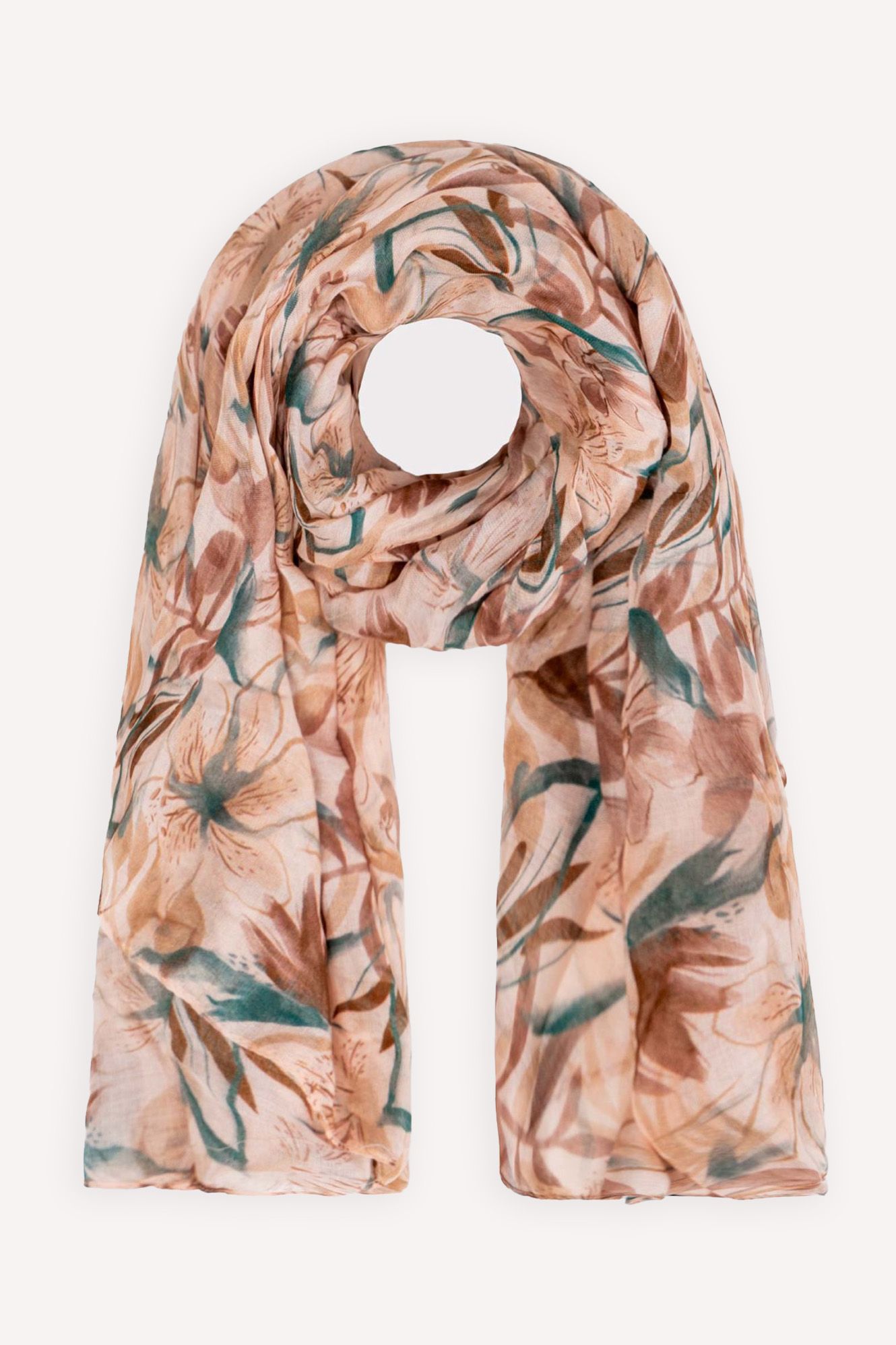 Evangeline Floral Square Scarf
