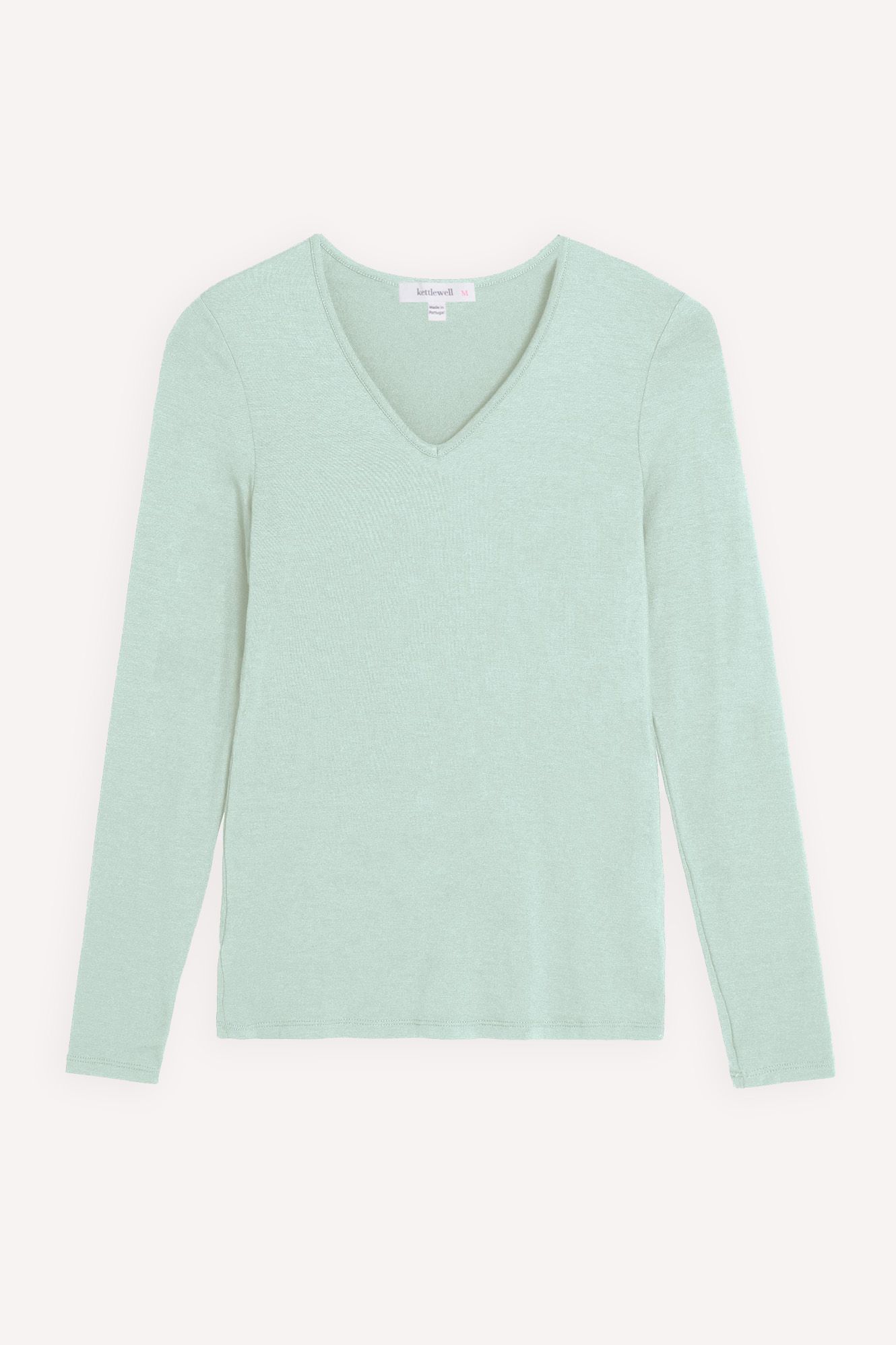 Silky V Neck