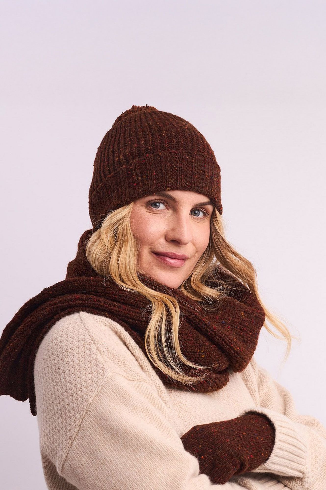 Donegal Rib Bobble Hat