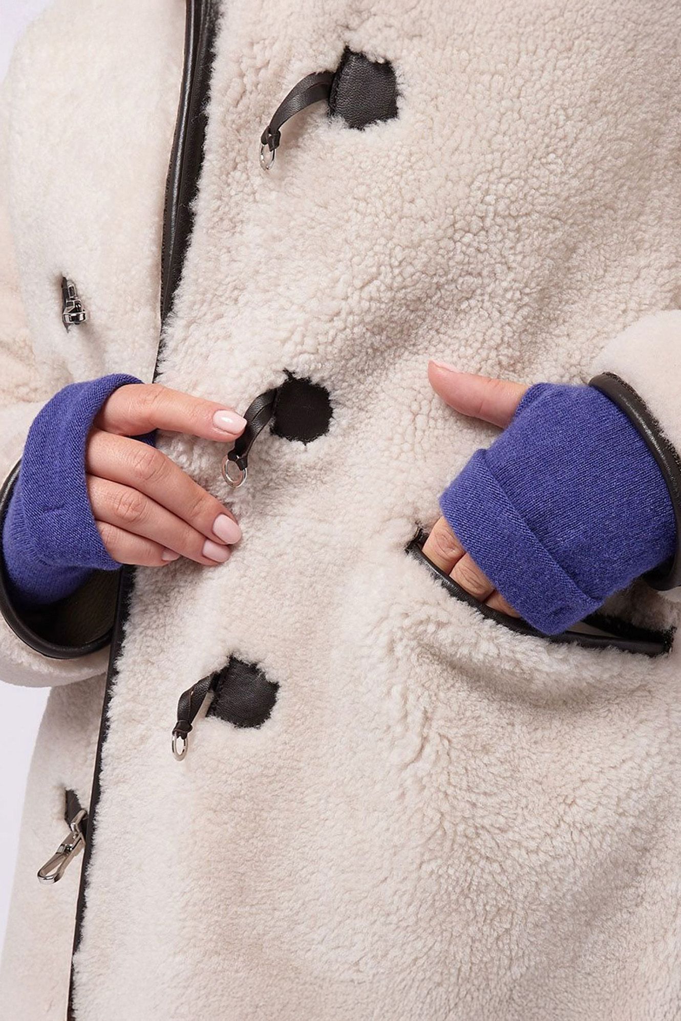 Recycled Geelong Cuff Fingerless Gloves