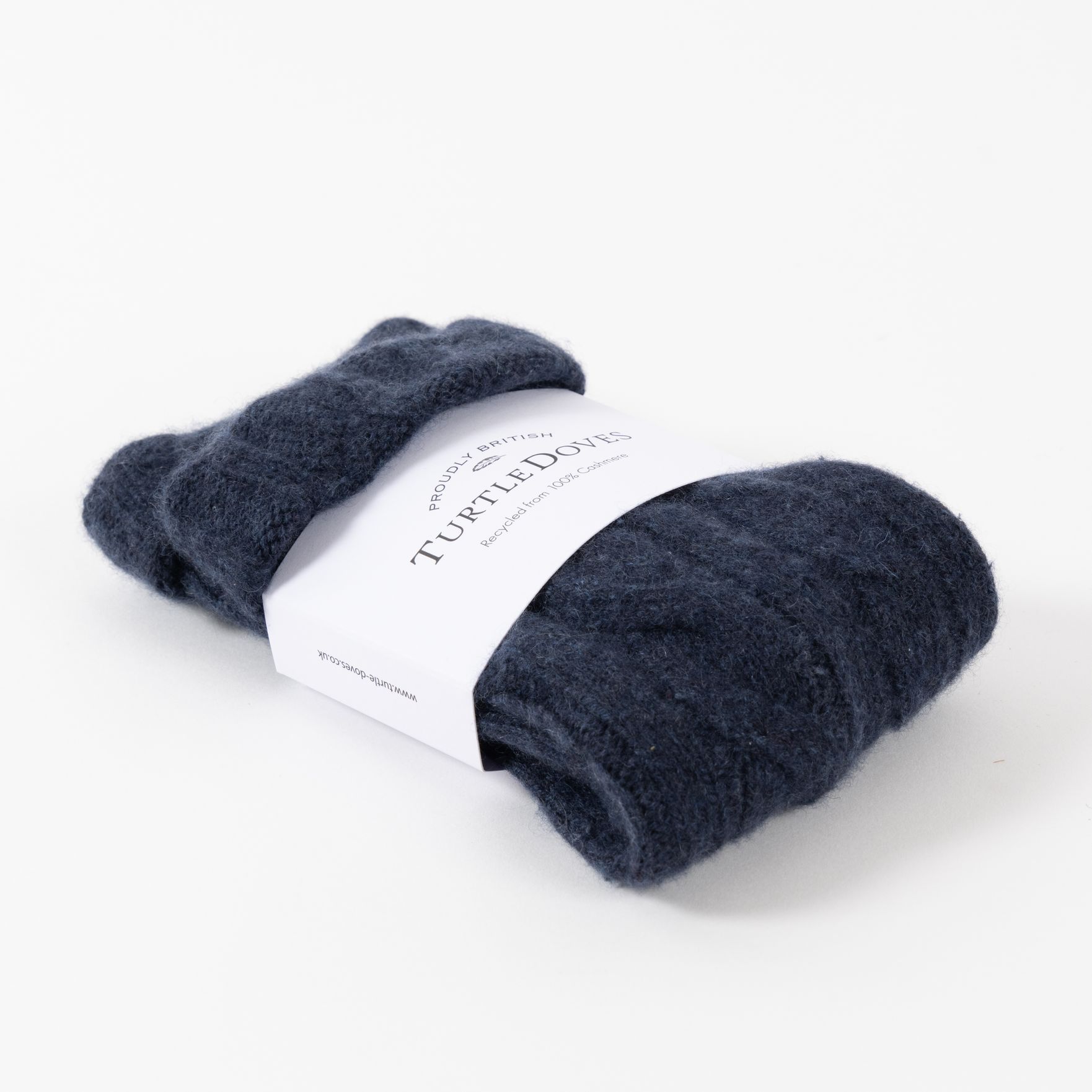 Cashmere Cable Fingerless Gloves