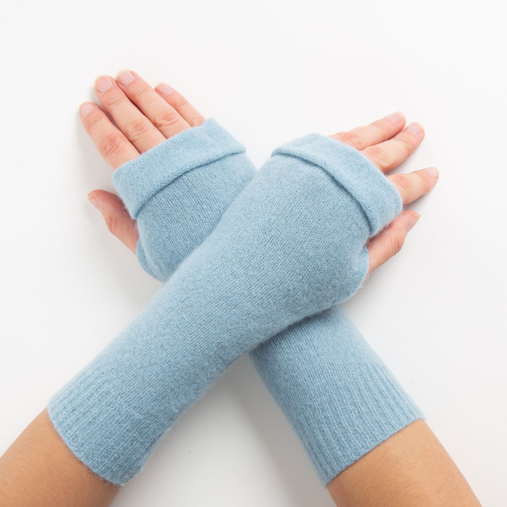 Cashmere Blend Fingerless Gloves