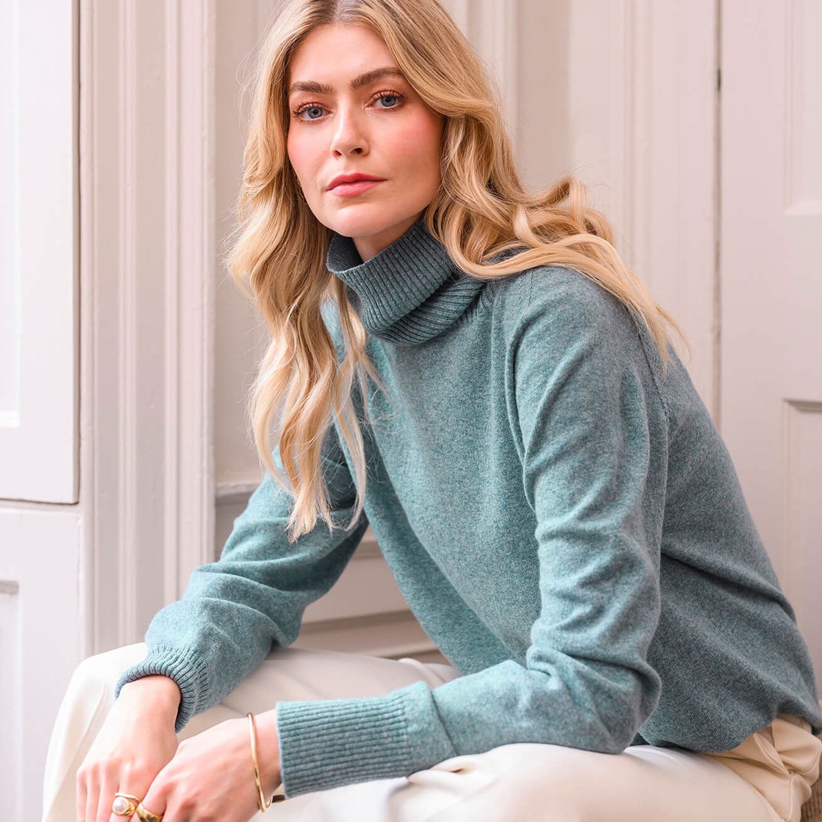 Geelong Slouch Roll Neck