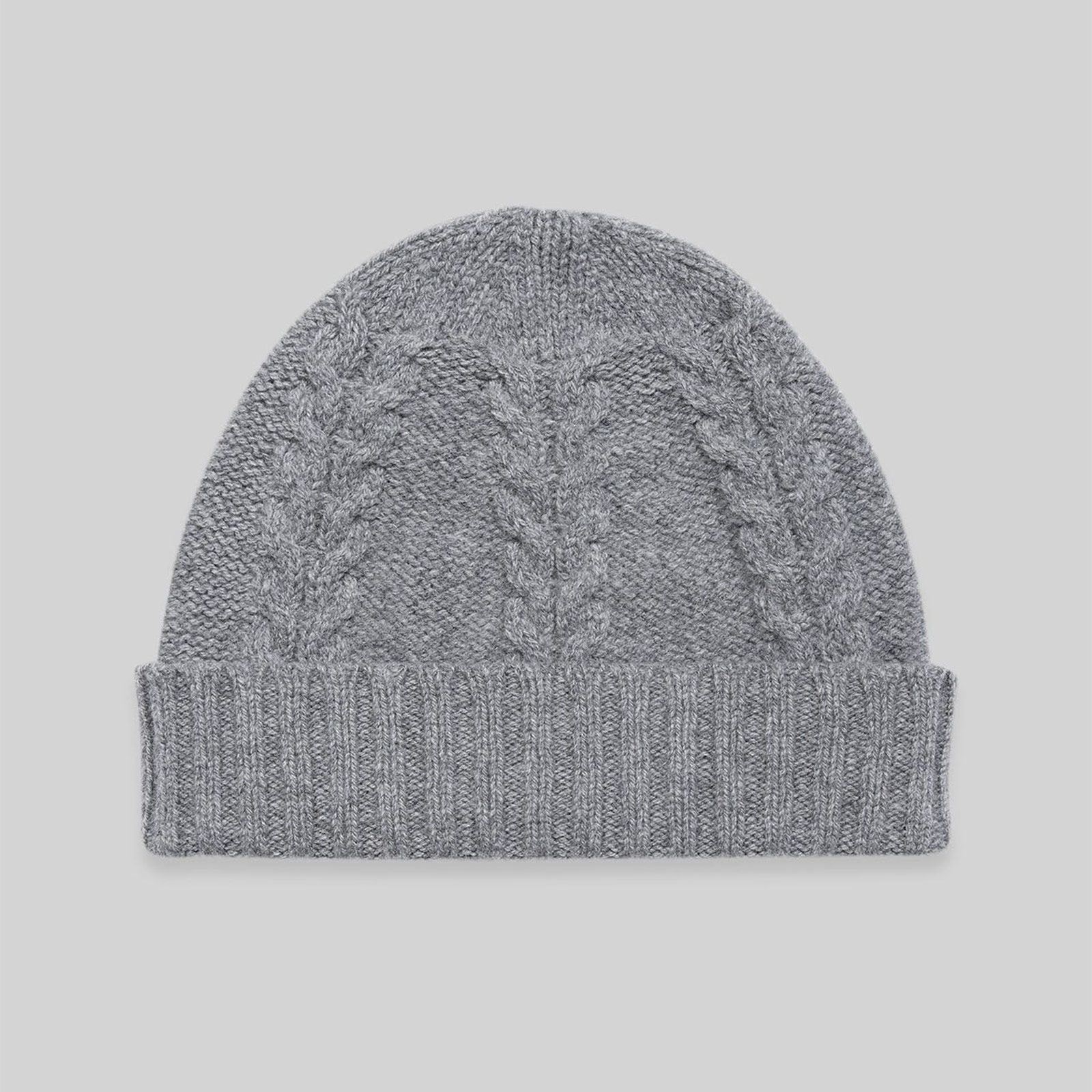 Lambswool Cable Beanie