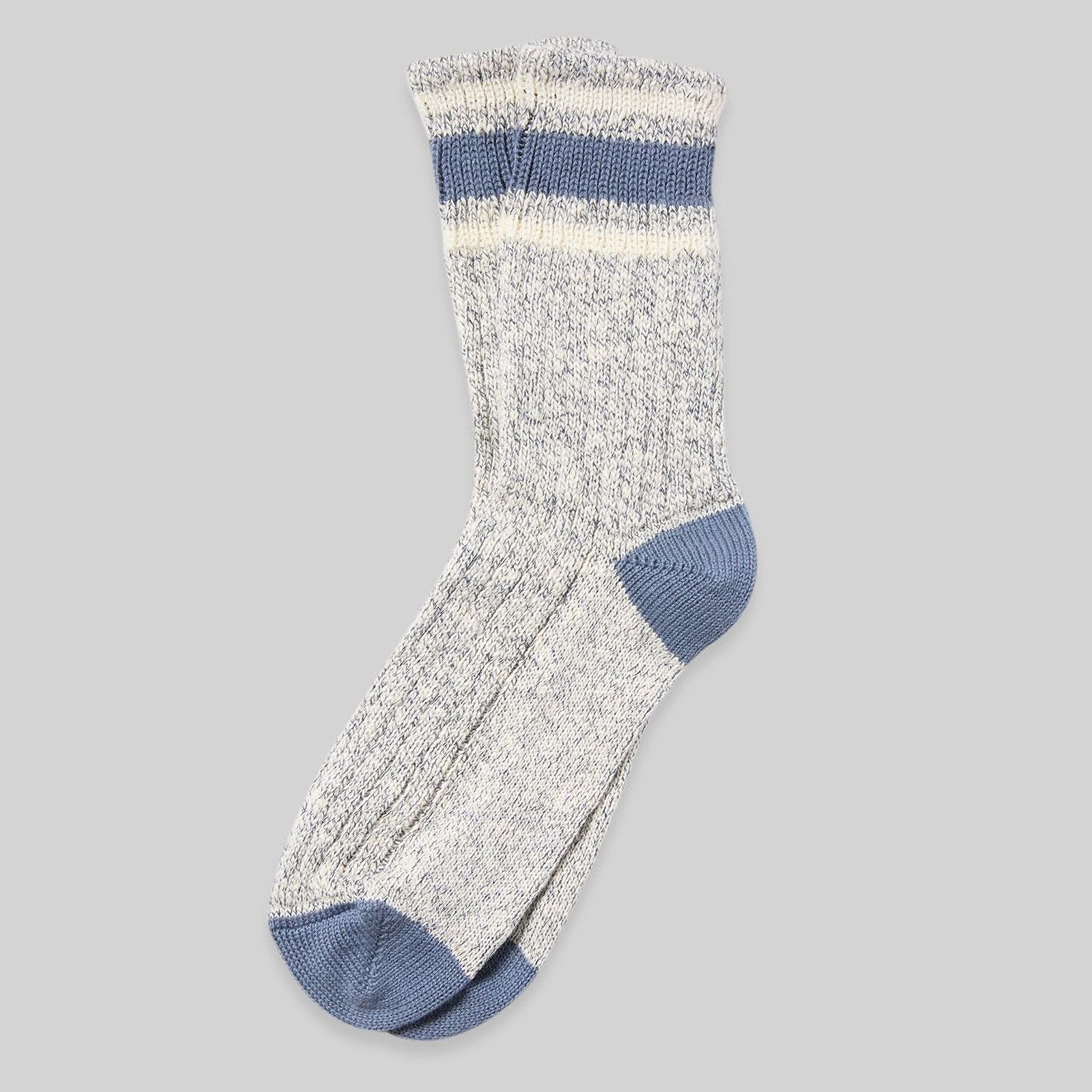 Ladies' Twist Stripe Cuff Sock
