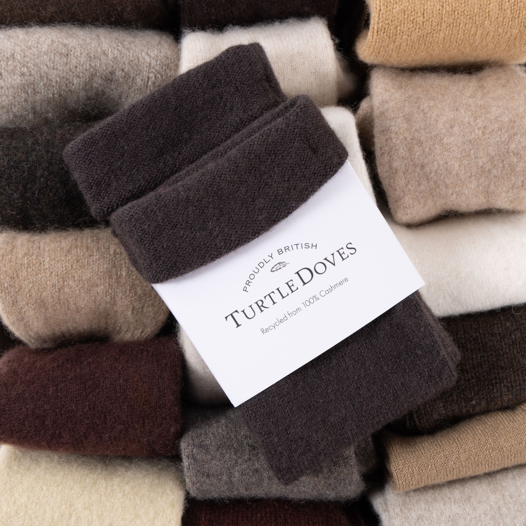 Cashmere Seconds Fingerless Gloves