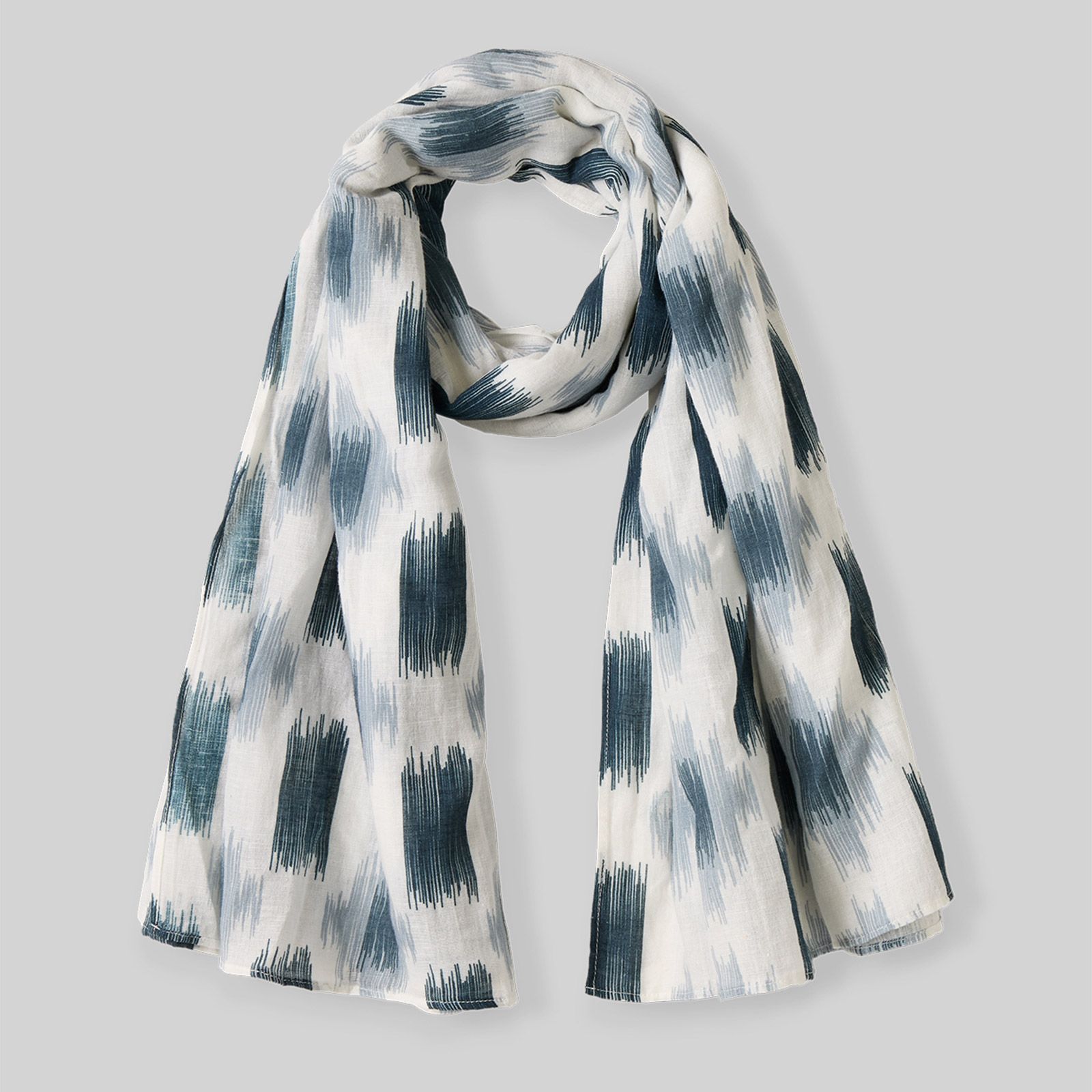 Lightweight Linen Blend Scarf