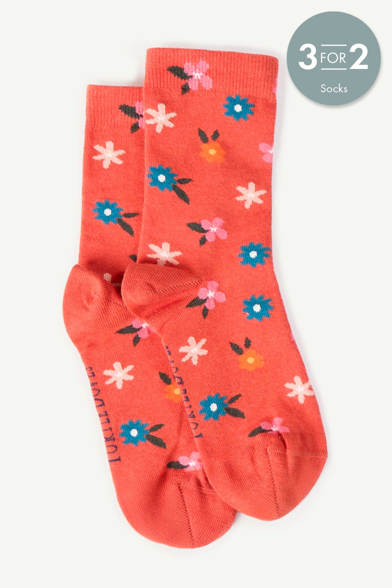 Women's Floral Ankle Socks