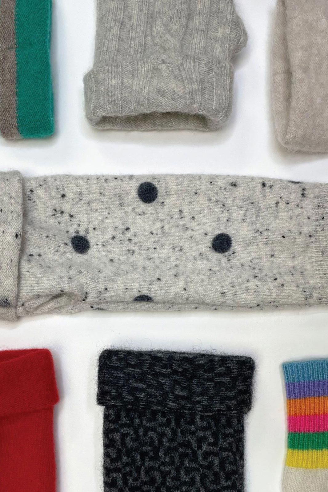 Cashmere Fingerless Glove - Lucky Dip