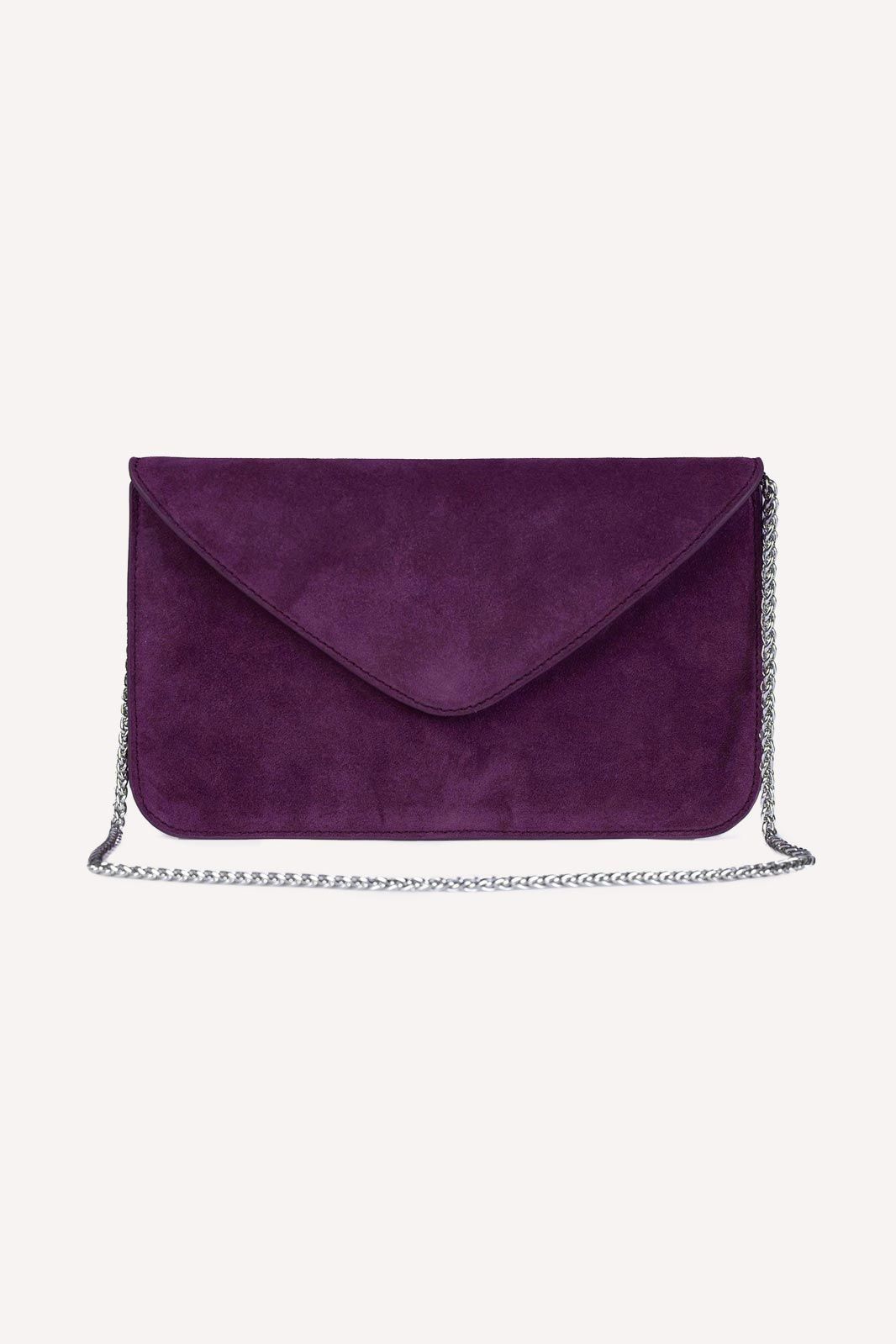 Emmeline Suede Clutch Bag