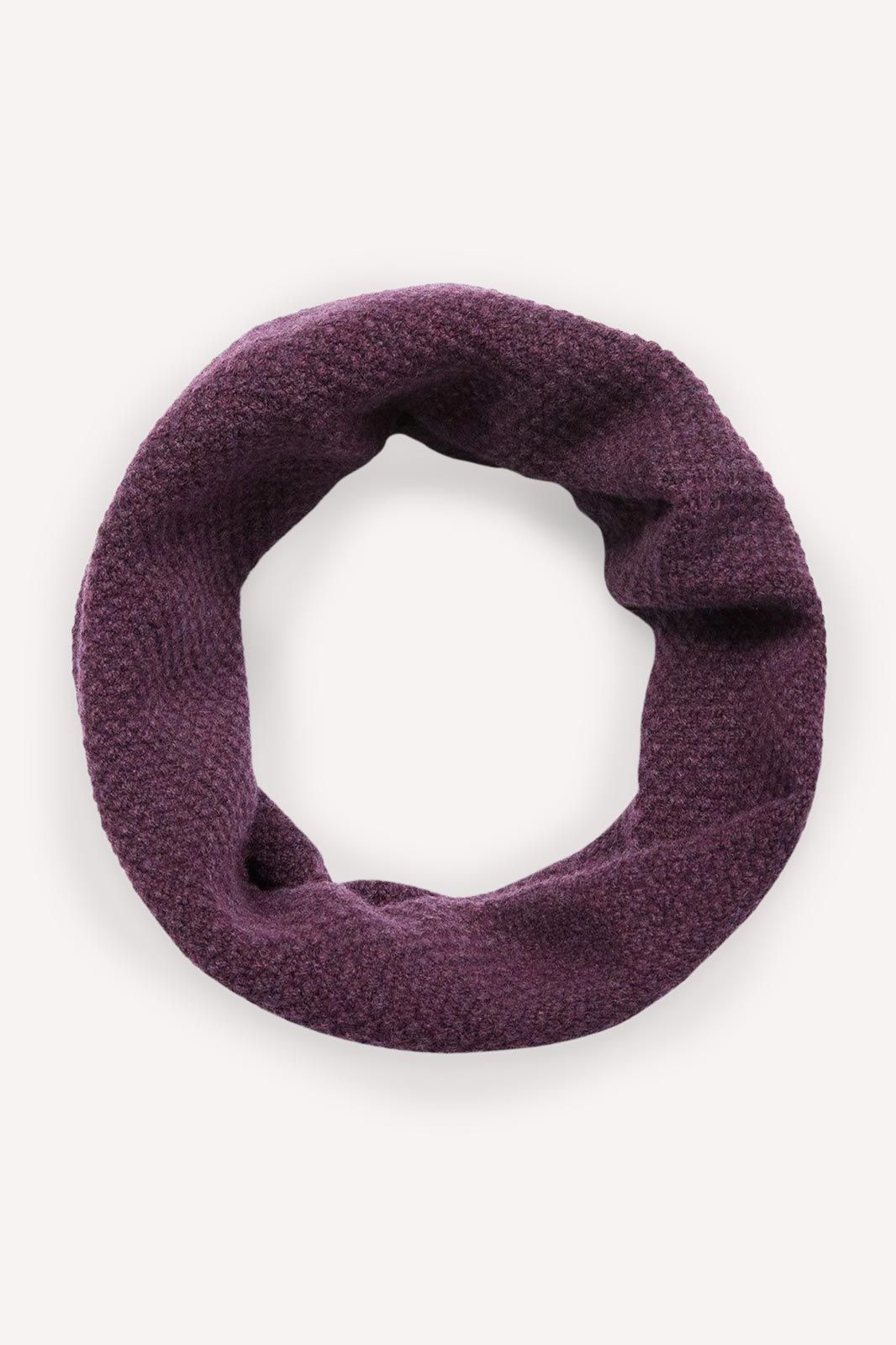 Lambswool Moss Stitch Snood